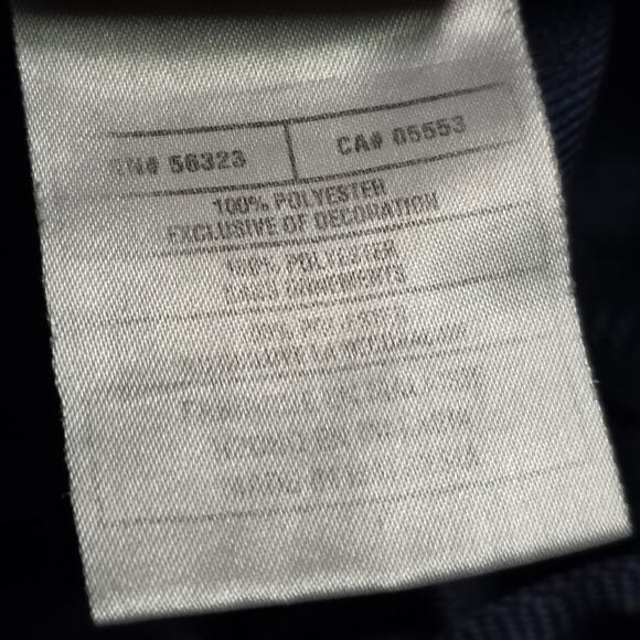 Nike Vintage Shorts Men L Navy Blue Swoosh Athletic - Picture 6 of 6